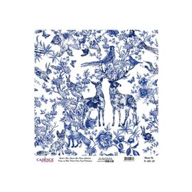 Cadence K-005 30x30 Dünya'nın Mavi Tonları Pirinç Dekopaj