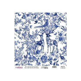 Cadence K-005 30x30 Dünya'nın Mavi Tonları Pirinç Dekopaj