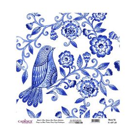 Cadence K-018 30x30 Dünya'nın Mavi Tonları Pirinç Dekopaj
