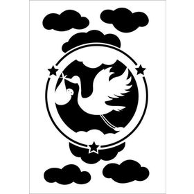 Cadence KCS-004 21x30 cm Stencil Şablon