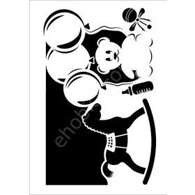 Cadence KCS-005 21x30 cm Stencil Şablon