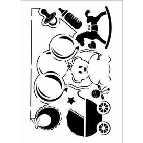 Cadence KCS-006 21x30 cm Stencil Şablon