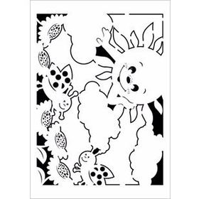 Cadence KCS-007 21x30 cm Stencil Şablon