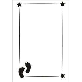 Cadence KCS-010 21x30 cm Stencil Şablon