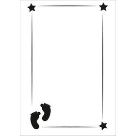 Cadence KCS-010 21x30 cm Stencil Şablon