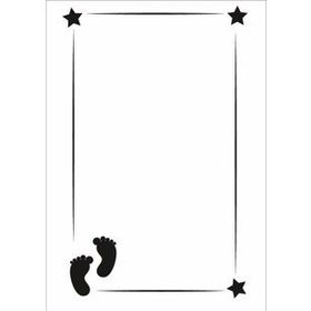 Cadence KCS-010 21x30 cm Stencil Şablon