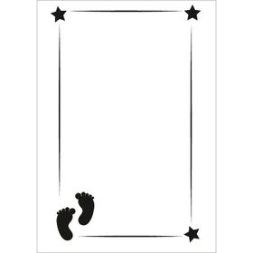 Cadence KCS-010 21x30 cm Stencil Şablon