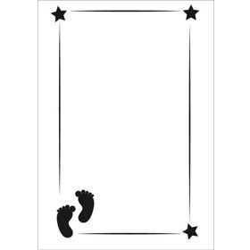Cadence KCS-010 21x30 cm Stencil Şablon