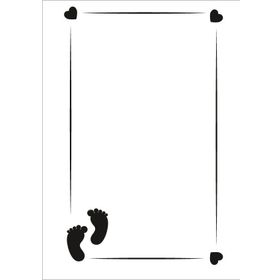 Cadence KCS-011 21x30 cm Stencil Şablon