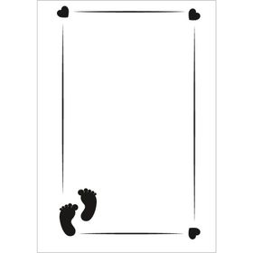 Cadence KCS-011 21x30 cm Stencil Şablon