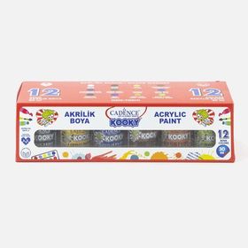 Cadence Kooky 12x30 ml Akrilik Boya Seti