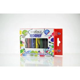 Cadence Kooky 15 ml 6'lı Guaj Boya