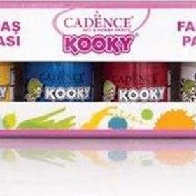 Cadence Kooky 30 ml 6'lı Kumaş Boyası