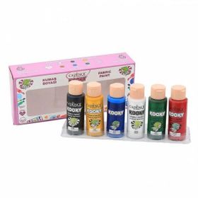 Cadence Kooky 6x59 ml Kumaş Boyası