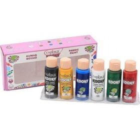 Cadence Kooky 6x59 ml Kumaş Boyası