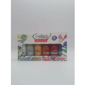 Cadence Kooky Metalik Sprey 50 ml 6'lı Kumaş Boyası