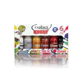Cadence Kooky Metalik Sprey 50 ml 6'lı Kumaş Boyası