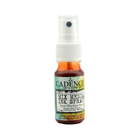 Cadence Koyu Turuncu Mix Media İnk Sprey 25ml Mürekkep Boya