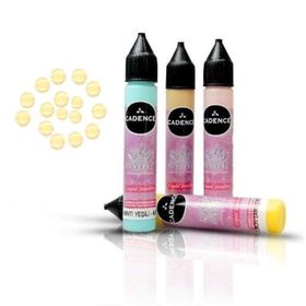 Cadence Krem Renkli İnciler Boyutlu 25ml Boncuk Boya