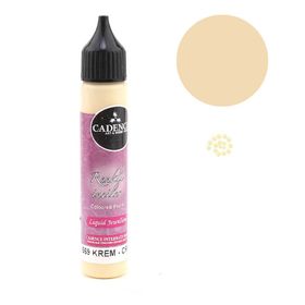 Cadence Krem Renkli İnciler Boyutlu 25ml Boncuk Boya