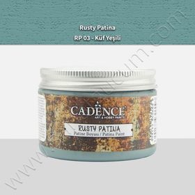 Cadence Küf Yeşil Rusty Patina 150ml Eskitme Boya