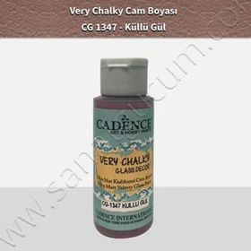 Cadence Küllü Gül Very Chalky Enamel Cam 59ml Seramik Boya