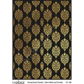 Cadence KV-04 Altın 30x42 Kumaş Varak Transfer