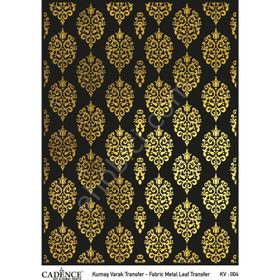 Cadence KV-04 Altın 30x42 Kumaş Varak Transfer