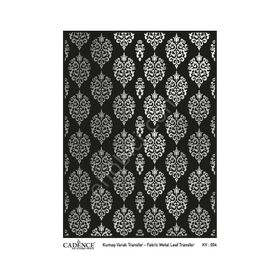 Cadence KV-04 Gümüş 30x42 Kumaş Varak Transfer