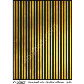 Cadence KV-10 Altın 30x42 Kumaş Varak Transfer
