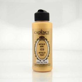 Cadence Lila 120ml Metalik Boya