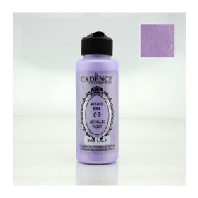Cadence Lila 120ml Metalik Boya