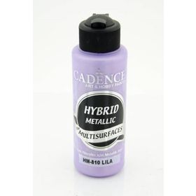 Cadence Lila 120ml Metalik Boya
