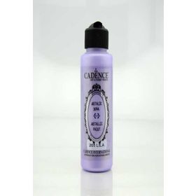 Cadence Lila 120ml Metalik Boya
