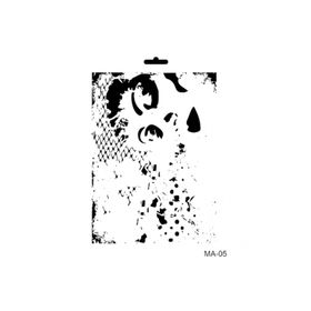 Cadence MA05 Mix Media 21x29 cm Stencil Şablon