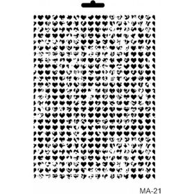 Cadence MA21 Mix Media 21x29 cm Stencil Şablon