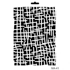 Cadence MA41 Mix Media 21x29 cm Stencil Şablon