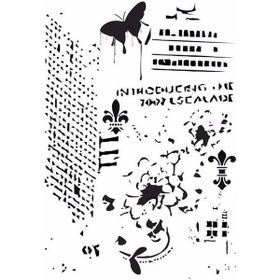 Cadence MA67 21x29 cm MA Serisi Mix Media Stencil
