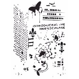 Cadence MA67 21x29 cm MA Serisi Mix Media Stencil