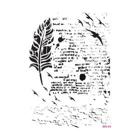 Cadence MA69 21x29 cm MA Serisi Mix Media Stencil