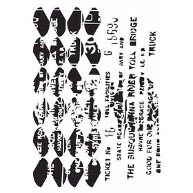 Cadence MA73 21x29 cm MA Serisi Mix Media Stencil