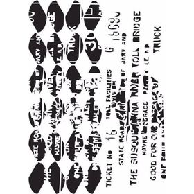 Cadence MA73 21x29 cm MA Serisi Mix Media Stencil