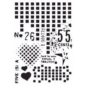 Cadence MA77 21x29 cm MA Serisi Mix Media Stencil
