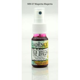 Cadence Magenta Mix Media İnk Sprey 25ml Mürekkep Boya