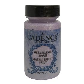 Cadence Marble Efect 90 ml 147 Mor Metalik Mermerleme Boyası
