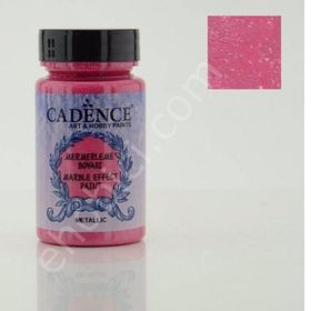 Cadence Marble Efekt 186 Pembe 120 ml Metalik Boya