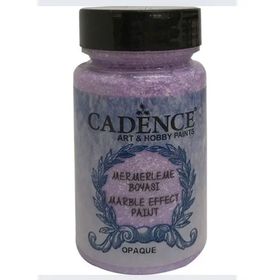 Cadence Marble Effect 90 ml 47 Mor Opak Mermerleme Boyası