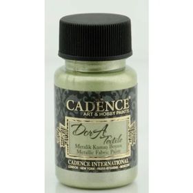 Cadence Mentol Dora Metalik 50ml Kumaş Boyası