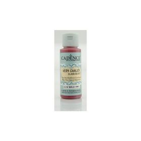 Cadence Mercan Kırmızı Very Chalky Enamel Cam 59ml Seramik Boya
