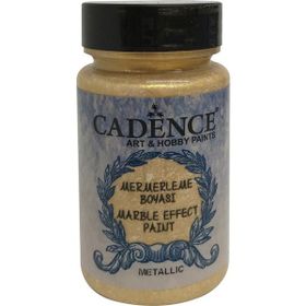 Cadence Metalik 90 ml Altın Mermerleme Boyası